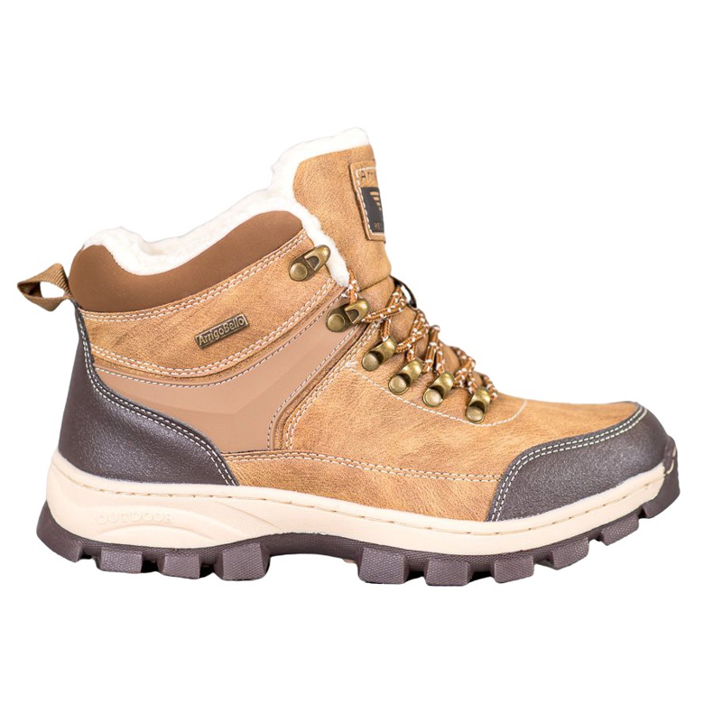 Arrigo Bello Bottes d'hiver à lacets brun Arrigo Bello Bottes d'hiver à lacets brun