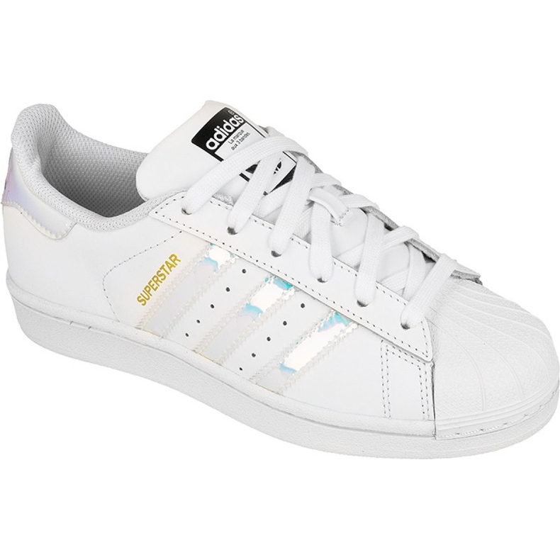 Chaussures Adidas Originals Superstar Jr AQ6278 blanche Chaussures Adidas Originals Superstar Jr AQ6278 blanche