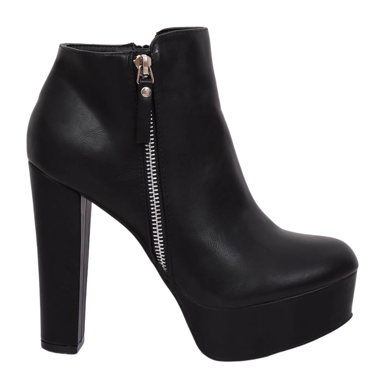 Noir KK28P Bottines compensées noires le noir
