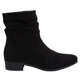 Bottes pour femmes noires classiques YK-101 Black le noir