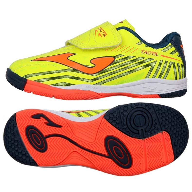 Chaussures d'intérieur Joma Tactil 911 In Jr TACW.911.IN jaune jaune