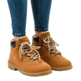 Bottes isolées camel DS1702 brun