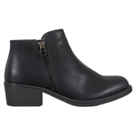 J. Star Bottes noires classiques le noir