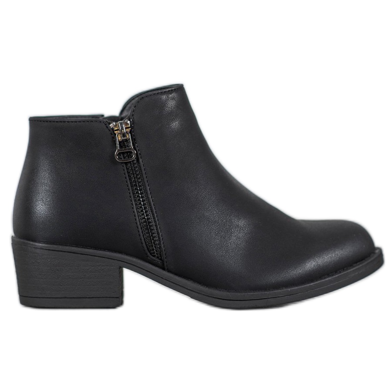 J. Star Bottes noires classiques le noir