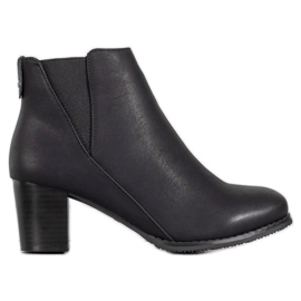 J. Star Bottes à la mode le noir