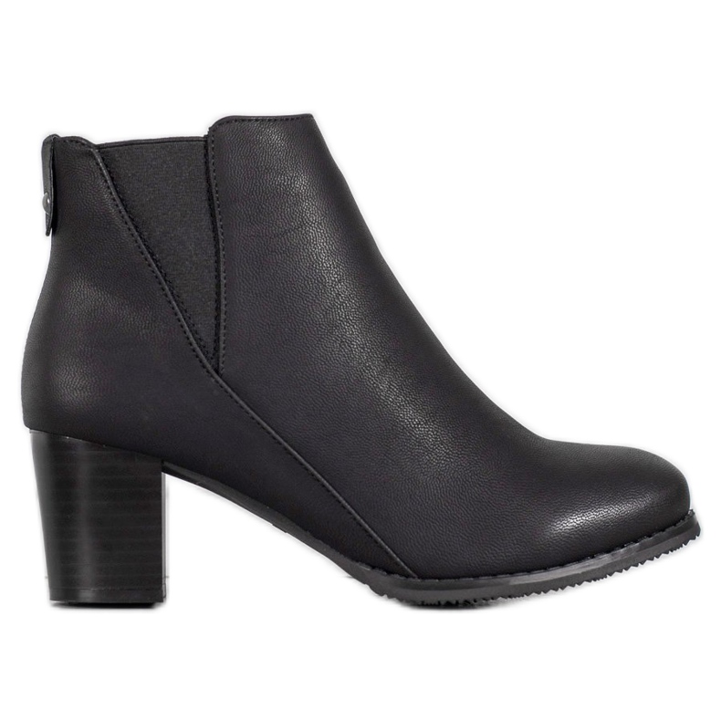 J. Star Bottes à la mode le noir