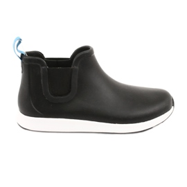 Native Ap Rain Jiffy Coquille Noire Caoutchouc Jiffy Blanc blanche