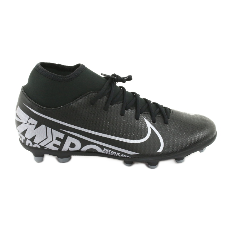Chaussures de football Nike Mercurial Superfly 7 Club FG / MG M AT7949 001 le noir