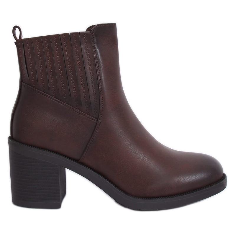 Bottines chelsea marron marron 8017 marron brun