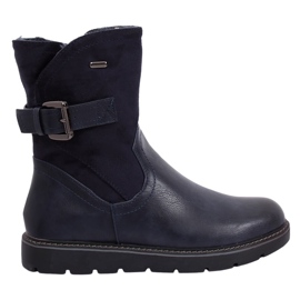 Bottes isolées noires BM-9063 Noir le noir