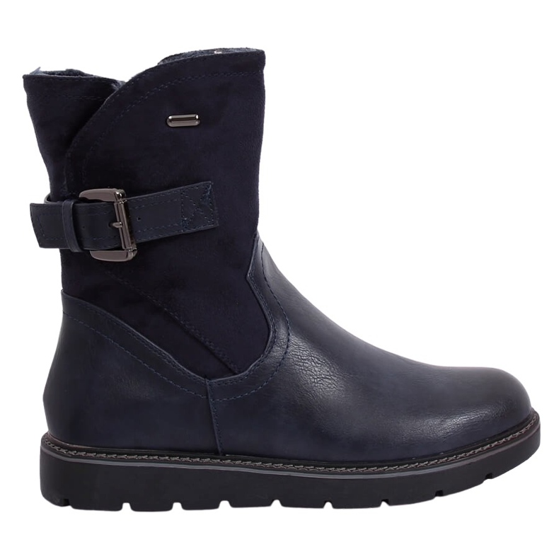 Bottes isolées noires BM-9063 Noir le noir