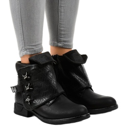 Bottes isolées noires A-203 brun