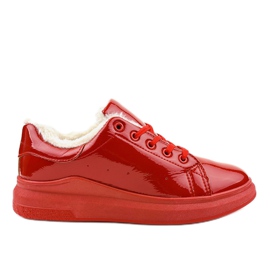 Baskets isolées rouges TL140-3