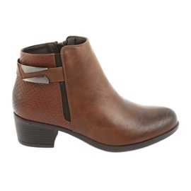 M.Daszyński Boots Jodhpur à boucle Daszyński 1919 bronze brun