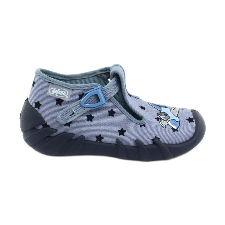 Chaussures enfants colorées Befado 110P345 bleu marin bleu