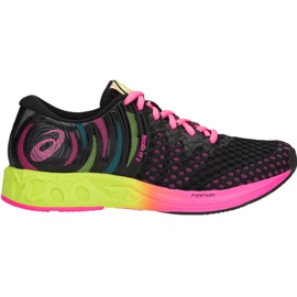 Chaussures de course Asics Gel-Noosa Ff 2 W T869N-001 le noir multicolore Chaussures de course Asics Gel-Noosa Ff 2 W T869N-001 le noir multicolore