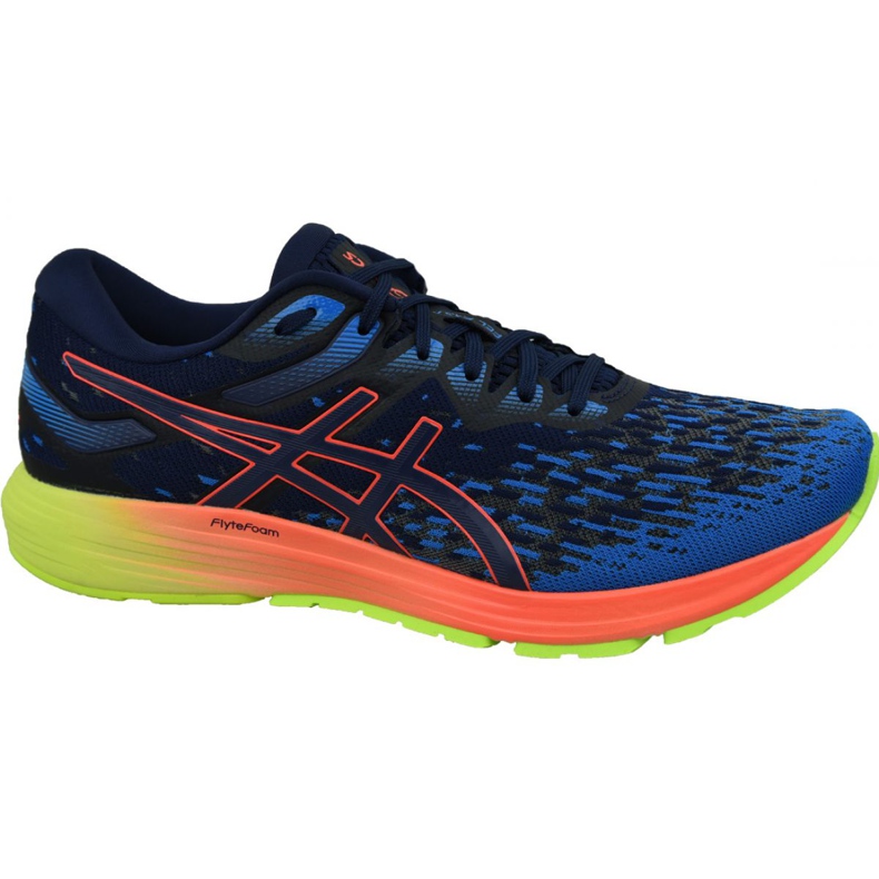 Chaussures de course Asics DynaFlyte 4 M 1011A549-400 bleu multicolore
