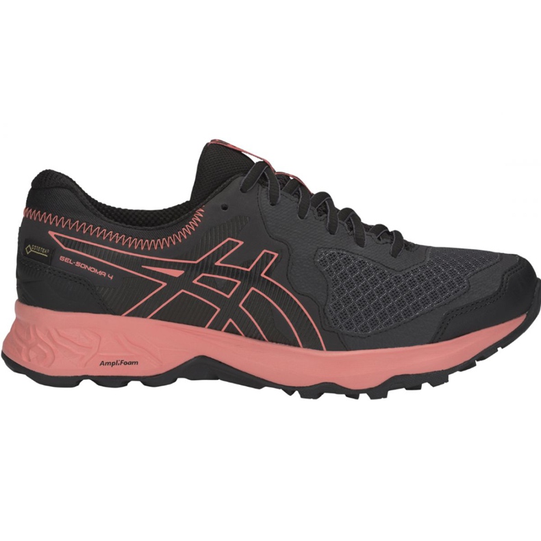 Chaussures de course Asics Gel-Sonoma 4 G-TX W 1012A191-020 le noir rose
