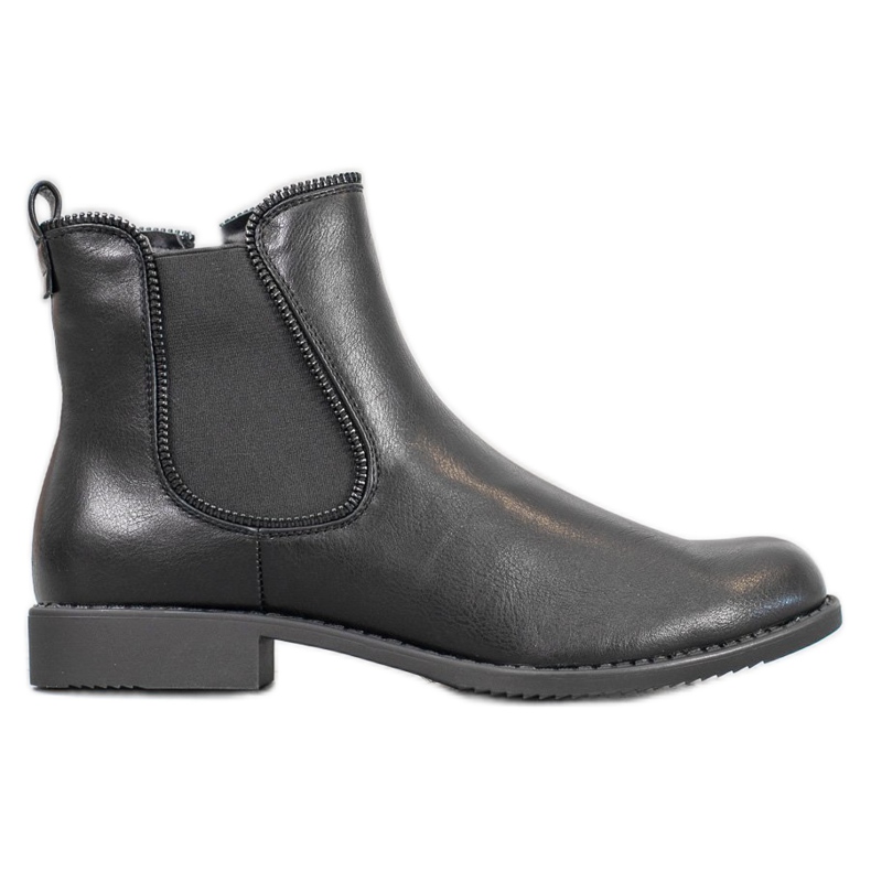 J. Star Bottines Chelsea boots le noir