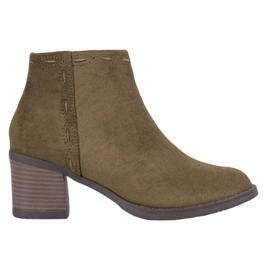 Kylie Bottines olive sur un poteau vert