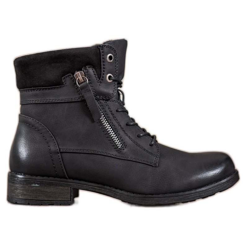 Goodin Bottes noires le noir Goodin Bottes noires le noir