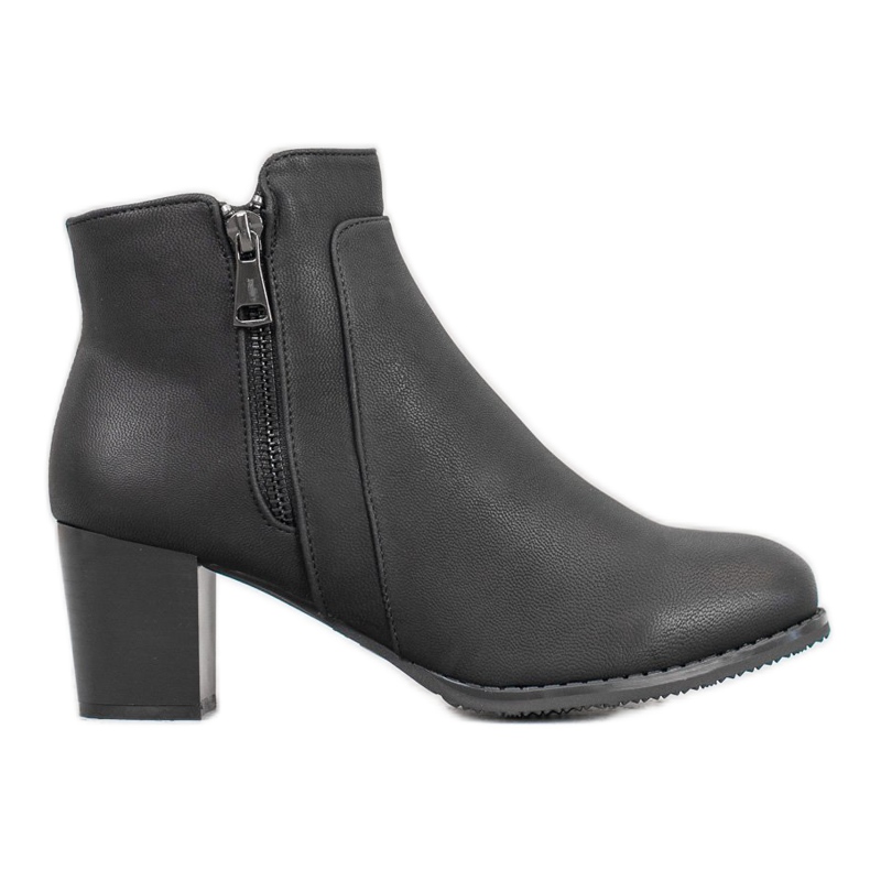 J. Star Bottines Avec Une Fermeture Éclair le noir