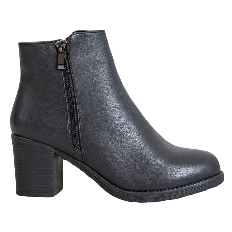 J. Star Bottes chaudes sur le poste le noir