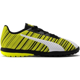 Chaussures de foot Puma One 5.4 Tt Jr 105662 03 multicolore jaune
