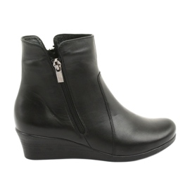 Bottes d'hiver sur le coin Angello 971 noir