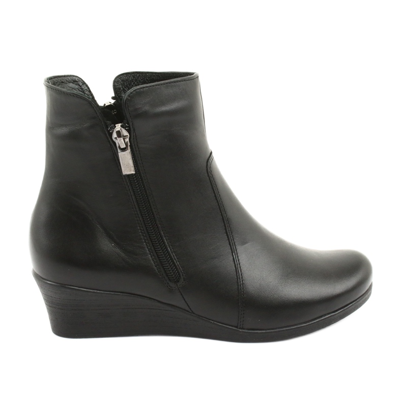Bottes d'hiver sur le coin Angello 971 le noir Bottes d'hiver sur le coin Angello 971 le noir
