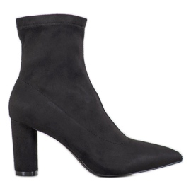 Filippo Bottines à enfiler élégantes noir