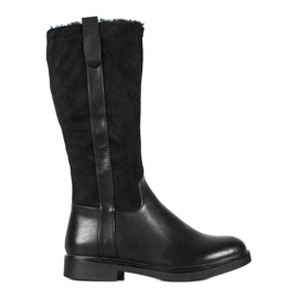 Super Mode Bottes classiques noir