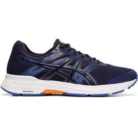 Asics Gel-Exalt 5 M 1011A162 401 chaussures de course bleu marine bleu