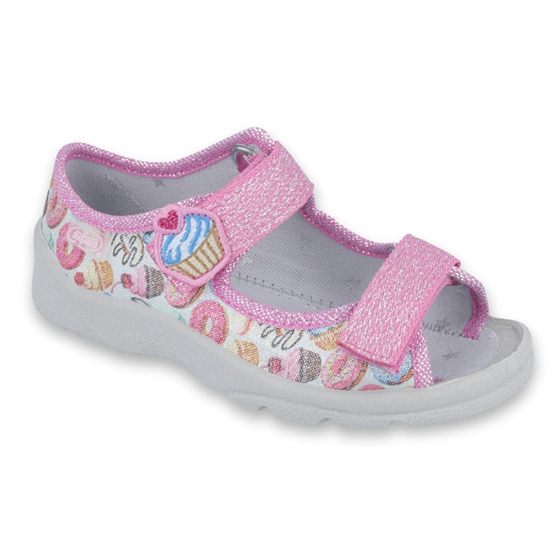 Chaussures enfant Befado 969X142 rose multicolore