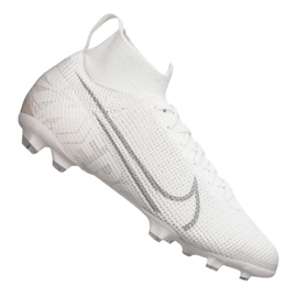 Chaussures de football Nike Superfly 7 Elite Fg Jr AT8034-100 blanche blanche Chaussures de football Nike Superfly 7 Elite Fg Jr AT8034-100 blanche blanche
