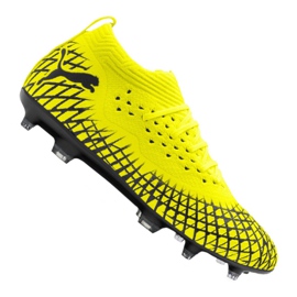 Chaussures de football Puma Future 4.2 Netfit Fg / Ag M 105611-03 jaune jaune