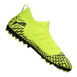 Chaussures de football Puma Future 4.3 Netfit Mg M 105684-03 jaune jaune
