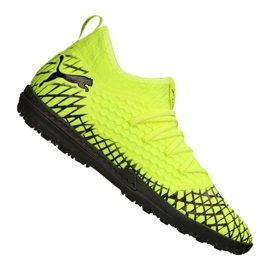 Chaussures de football Puma Future 4.3 Netfit Tt M 105685-03 jaune jaune