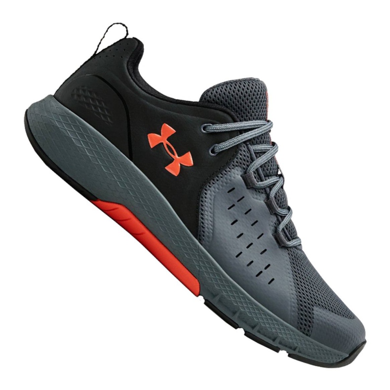 Under Armour Charged Commit Tr 2.0 M 3022027-003 chaussures d'entraînement le noir gris