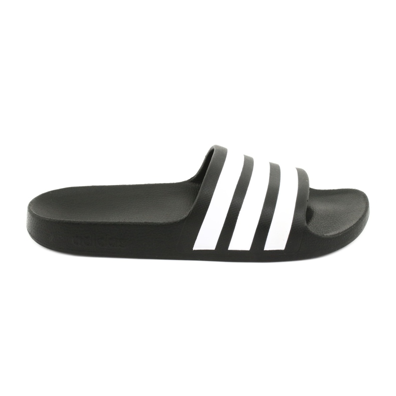 Chaussons Adidas Adilette Aqua K Jr F35556 blanche le noir