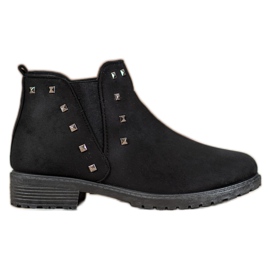 SHELOVET Bottes à clous le noir vert