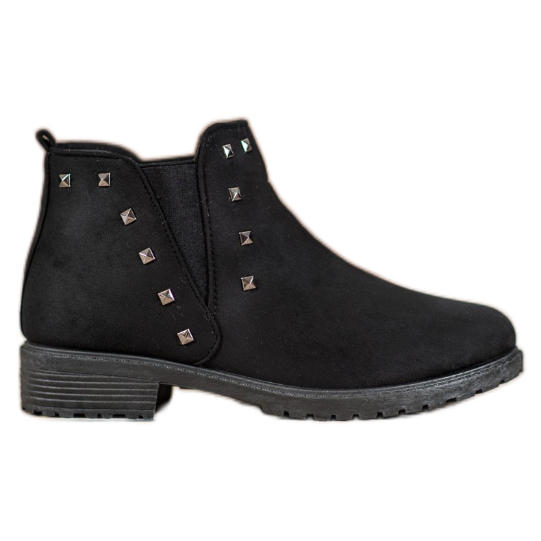 SHELOVET Bottes à clous le noir vert