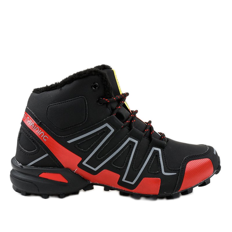 Chaussures de randonnée isolées noires BN8810 le noir