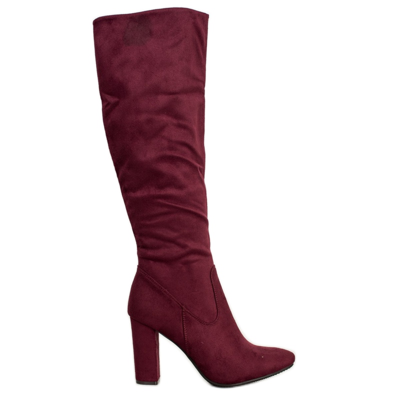 Bottines élégantes VINCEZA rouge