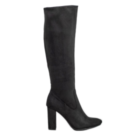 Bottines élégantes VINCEZA noir