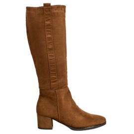 Filippo Bottes marron classiques brun