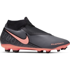 Chaussures de football Nike Phantom Vsn Academy Df FG / MG M AO3258 080 multicolore noir