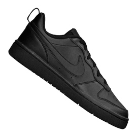 Chaussures Nike Jr Court Borough Low 2 (GS) Jr BQ5448-001 noir