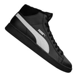 Puma Smash V2 Mid L Fur Jr 366895-05 noir