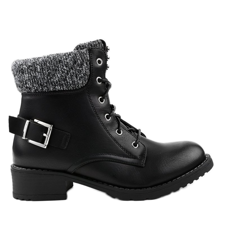 Chaussures de randonnée noires sans isolation Z148 le noir
